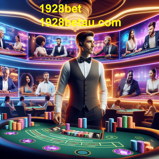 Experimente a Emoção dos Jogos 'Ao Vivo' na 1928bet